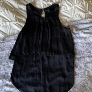 LOFT Black Sleeveless Blouse Size XS